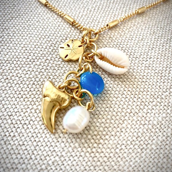 J. Crew NWT Beachcomber Pendant Necklace - Picture 5 of 9